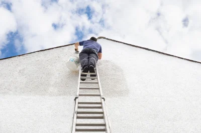 Peinture extérieure à Mertzen — façades et ravalement